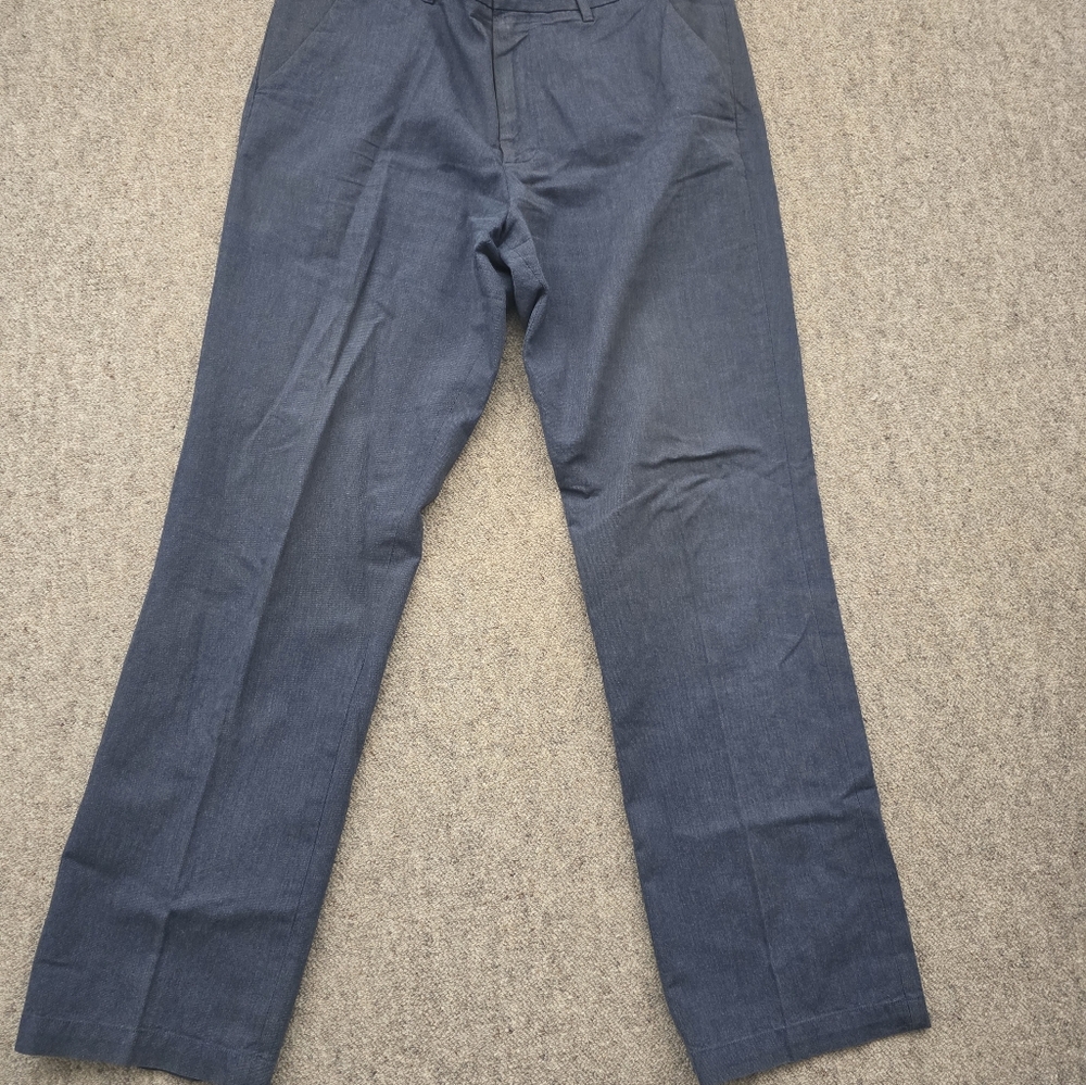 Banana Republic Gray Blue Kentfield Dress Pant 36x34 straight fit